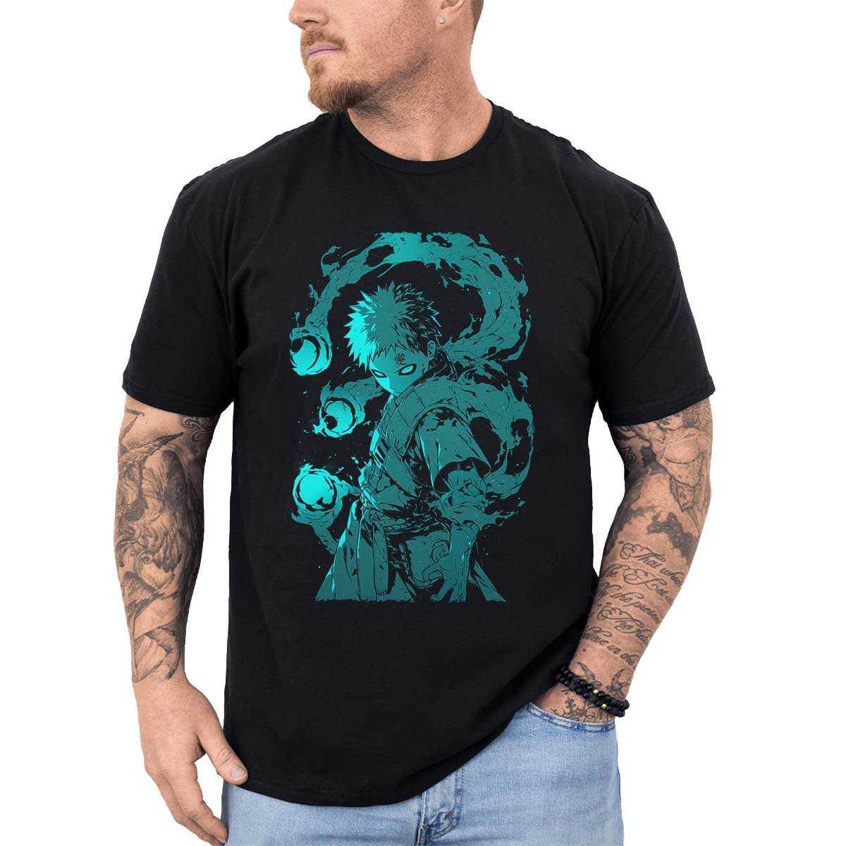 polera-hombre-anime-gaara-sand-taijutsu-