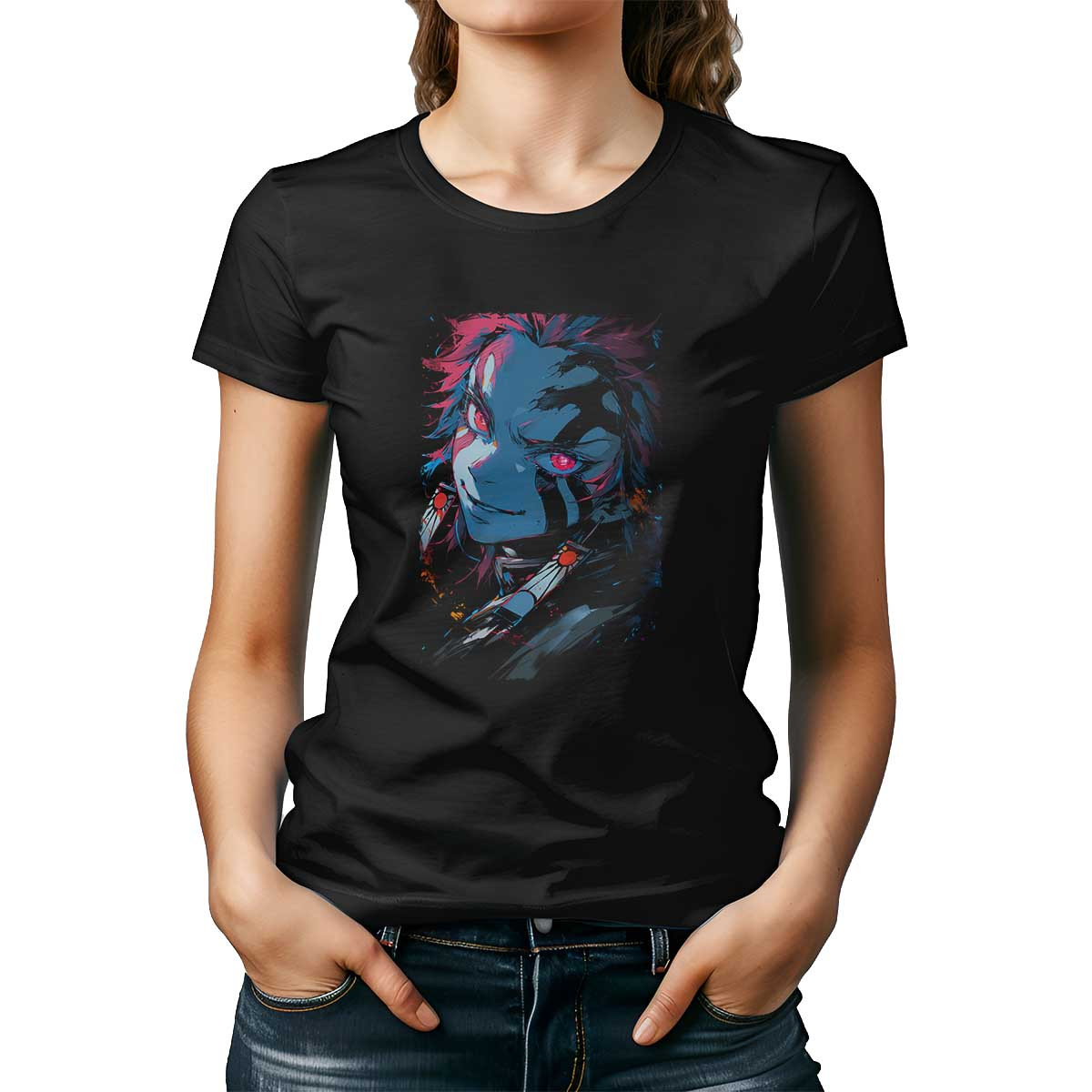 polera-mujer-dise-o-akaza-demon-face-closeup