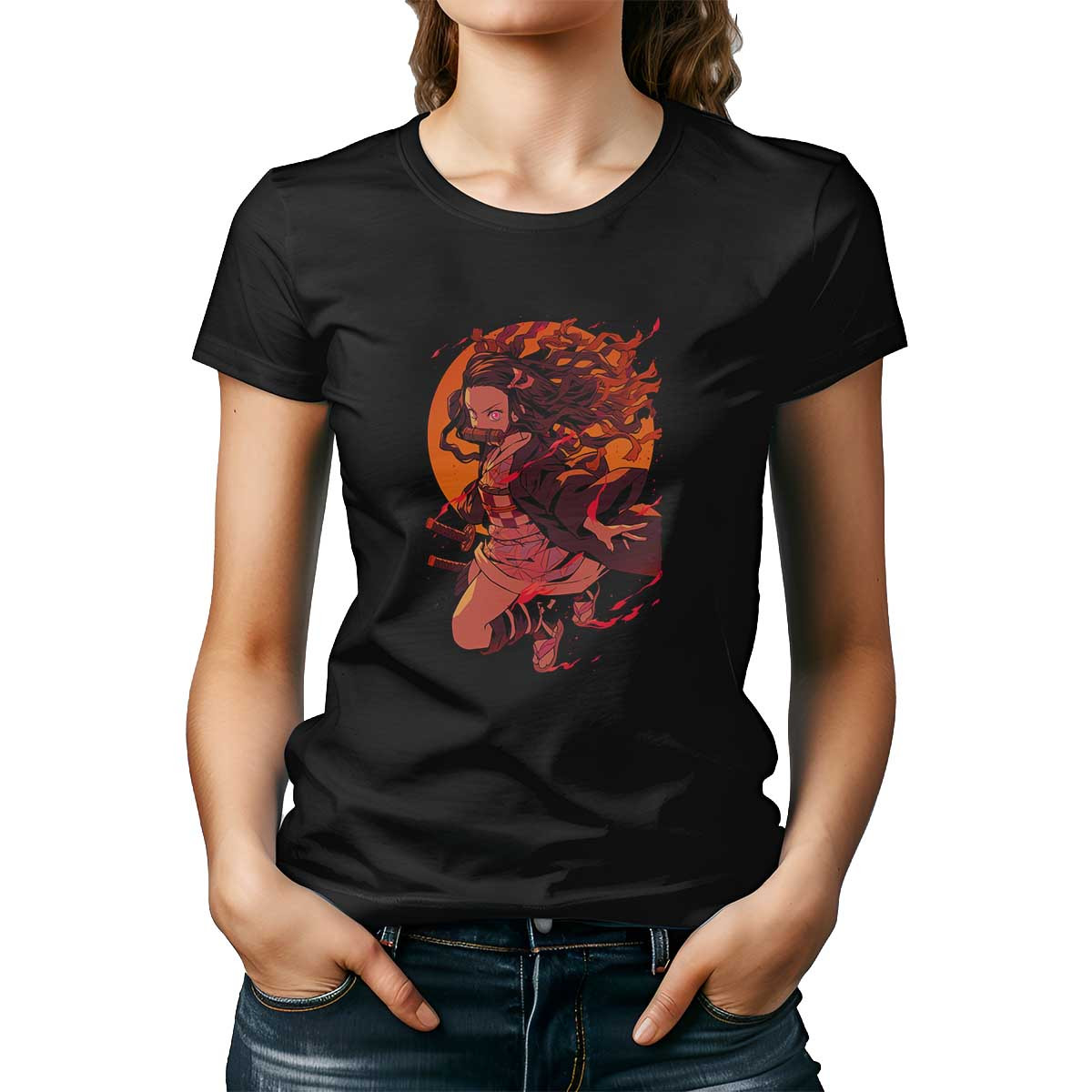 polera-mujer-nezuko-kamado-demon-slayer-demonio-intenso