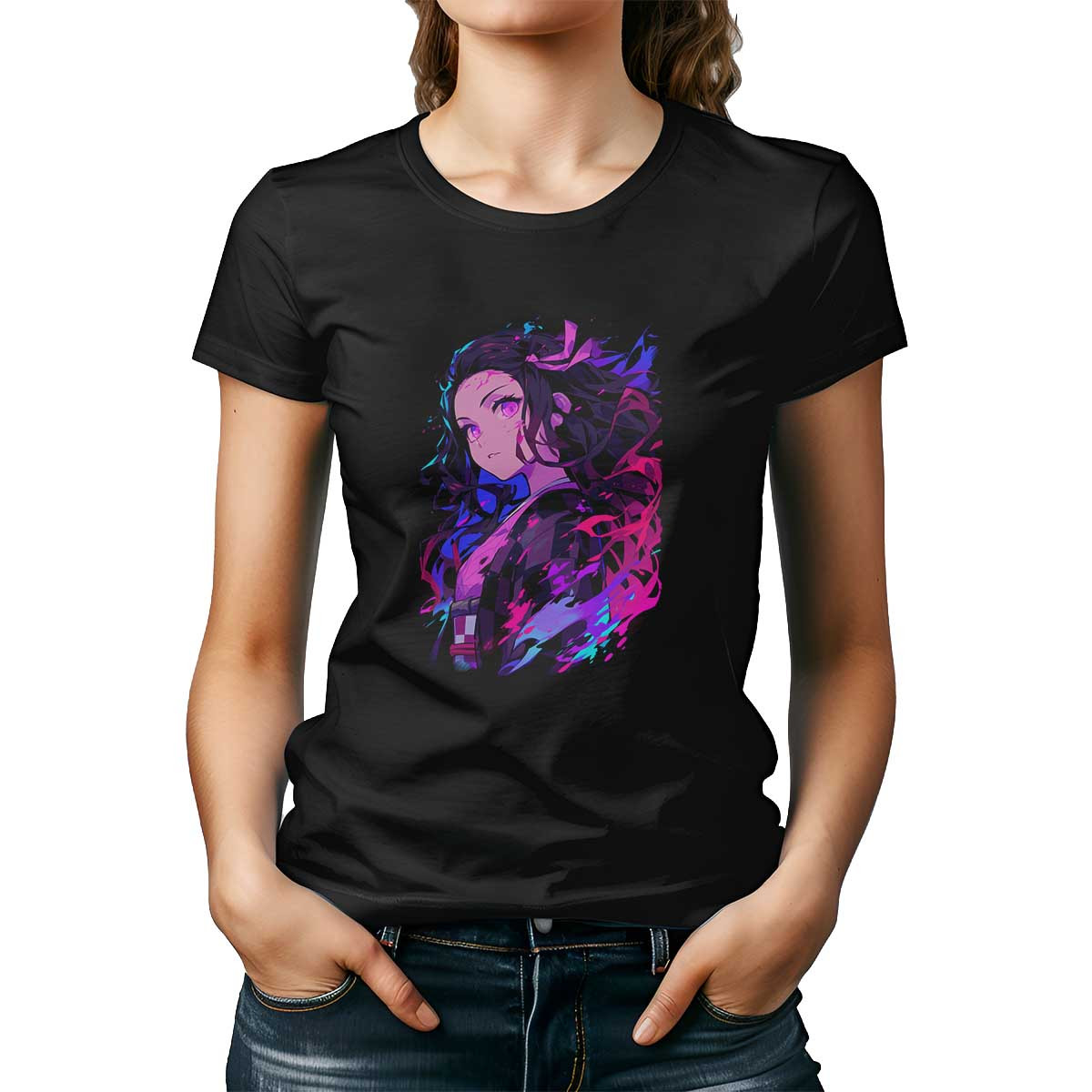 polera-mujer-nezuko-kamado-full-color-y-friendly
