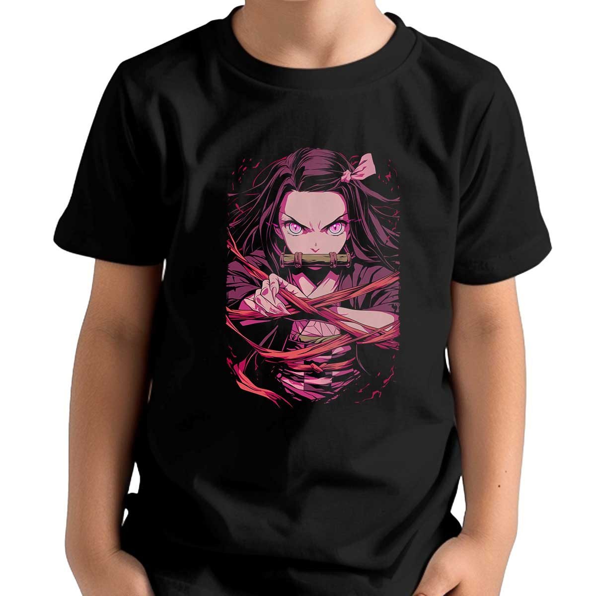 polera-ni-a-dise-o-nezuko-kamado-rostro-detalle-closeup
