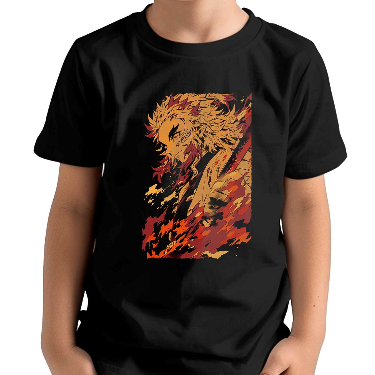 polera-ni-as-estampada-frontal-riqueza-visual-polera-ni-as-design-kyojuro-rengoku