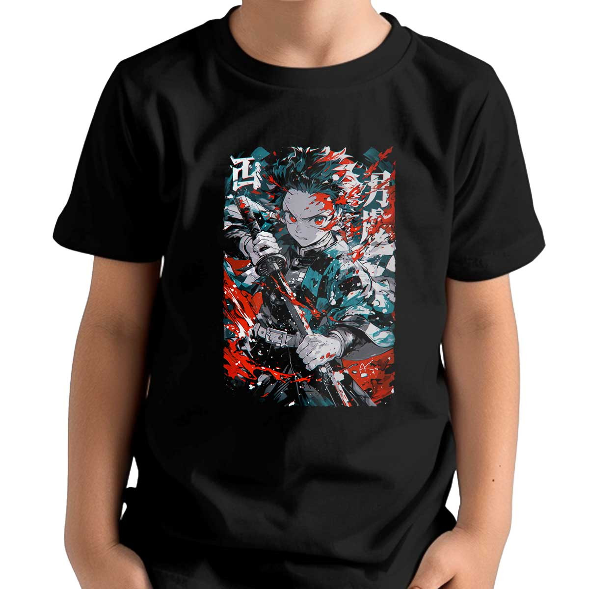 polera-ni-o-design-tanjiro-kamado-enojado-estilo-demon-aco