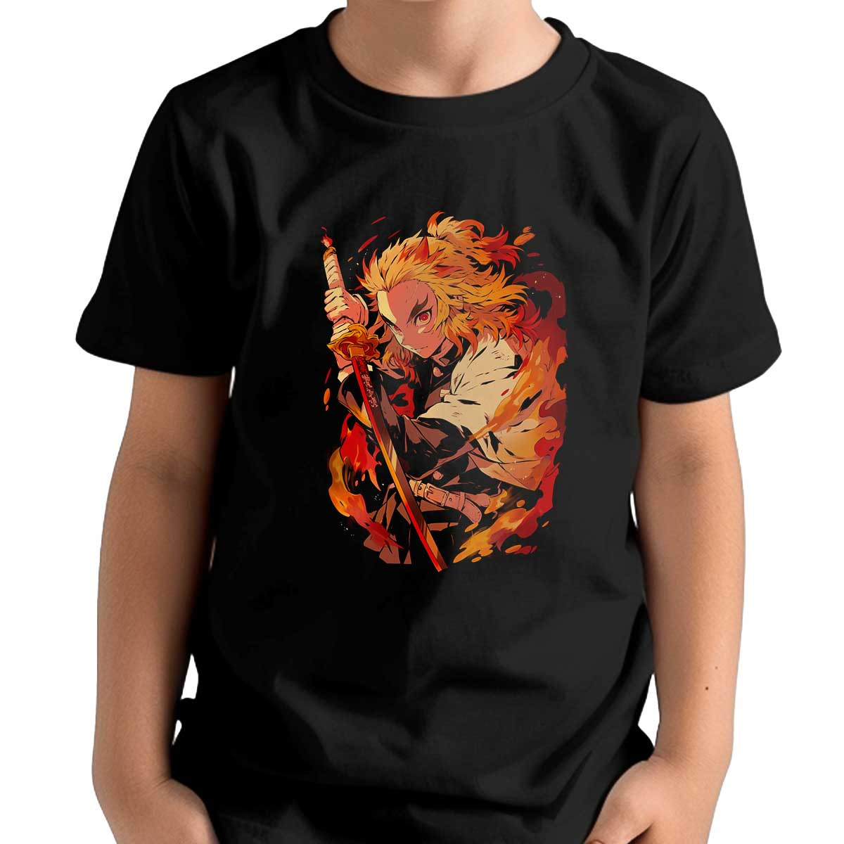 polera-ni-o-estampada-kyojuro-rengoku-demon-slayer