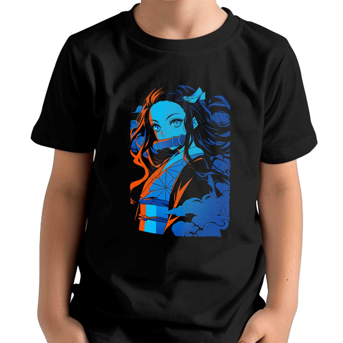 polera-ni-os-negra-perspectiva-dise-o-nezuko-kamado