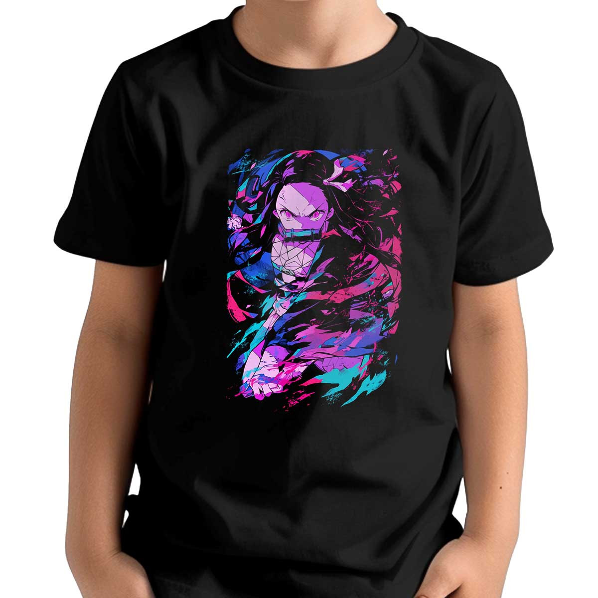 polera-ni-os-nezuko-kamado-battle-demon-slayer