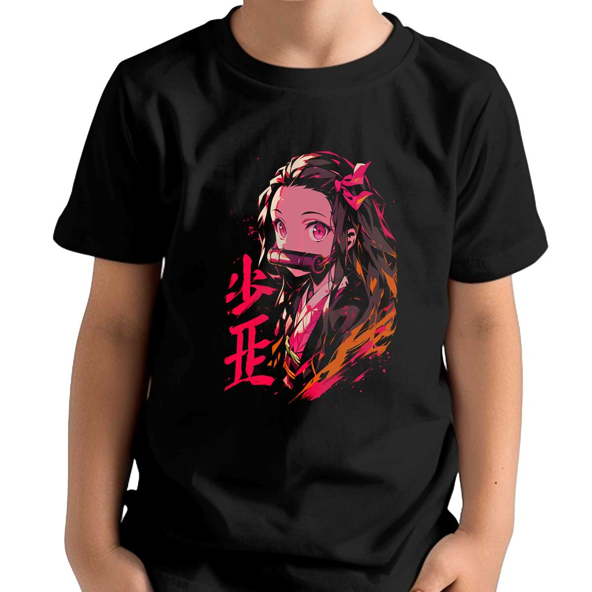 polera-unisex-estilo-nezuko-kamado-dise-o-animado-exuberante