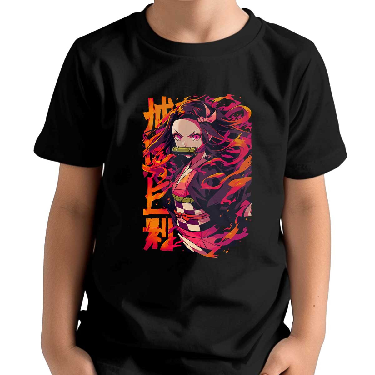 polera-unisex-nezuko-kamado-estilo-tinta-14