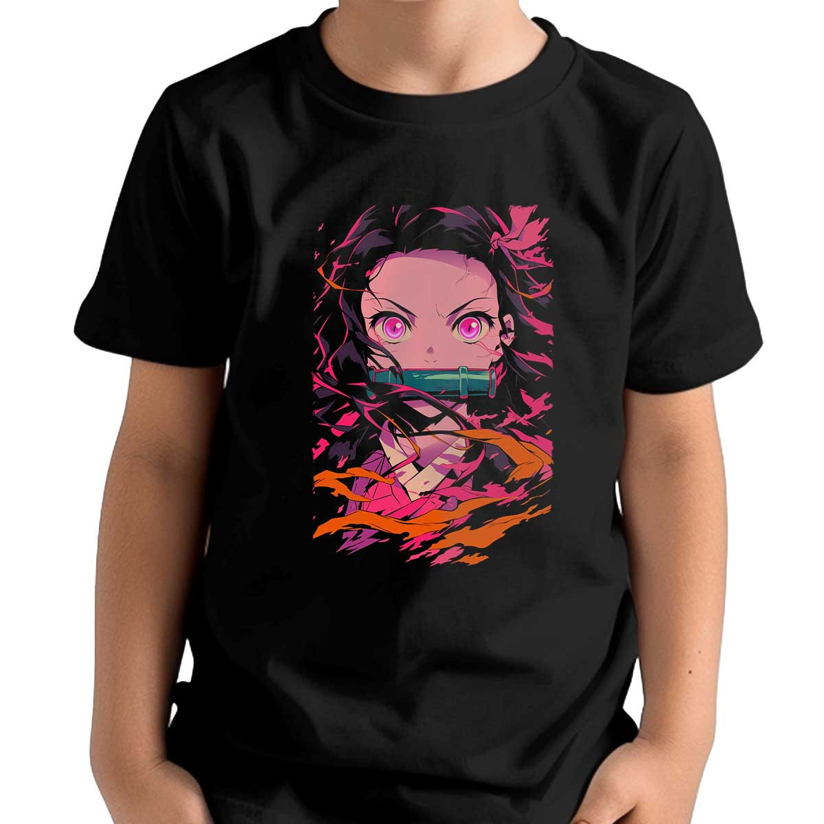 polera-unisex-nezuko-kamado-face-closeup-2