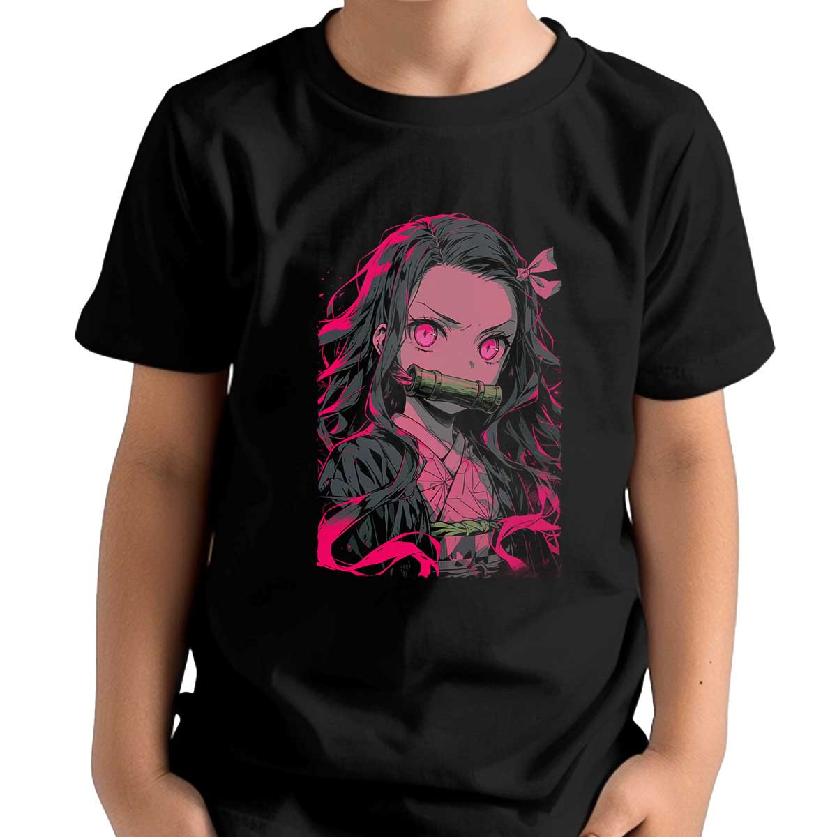 polera-unisex-nezuko-kamado-face-closeup