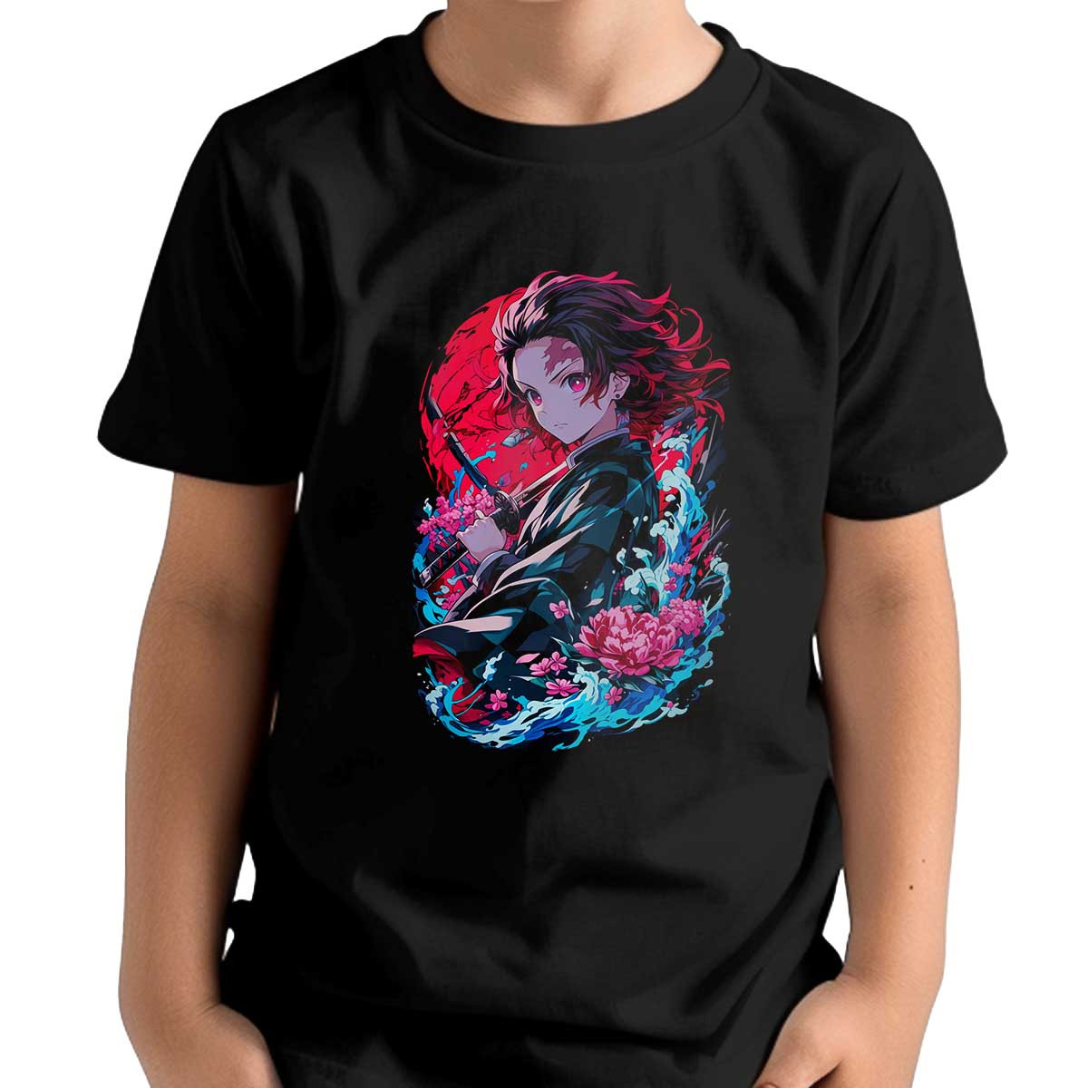 polera-unisex-suave-estilo-tanjiro-kamado-friendly
