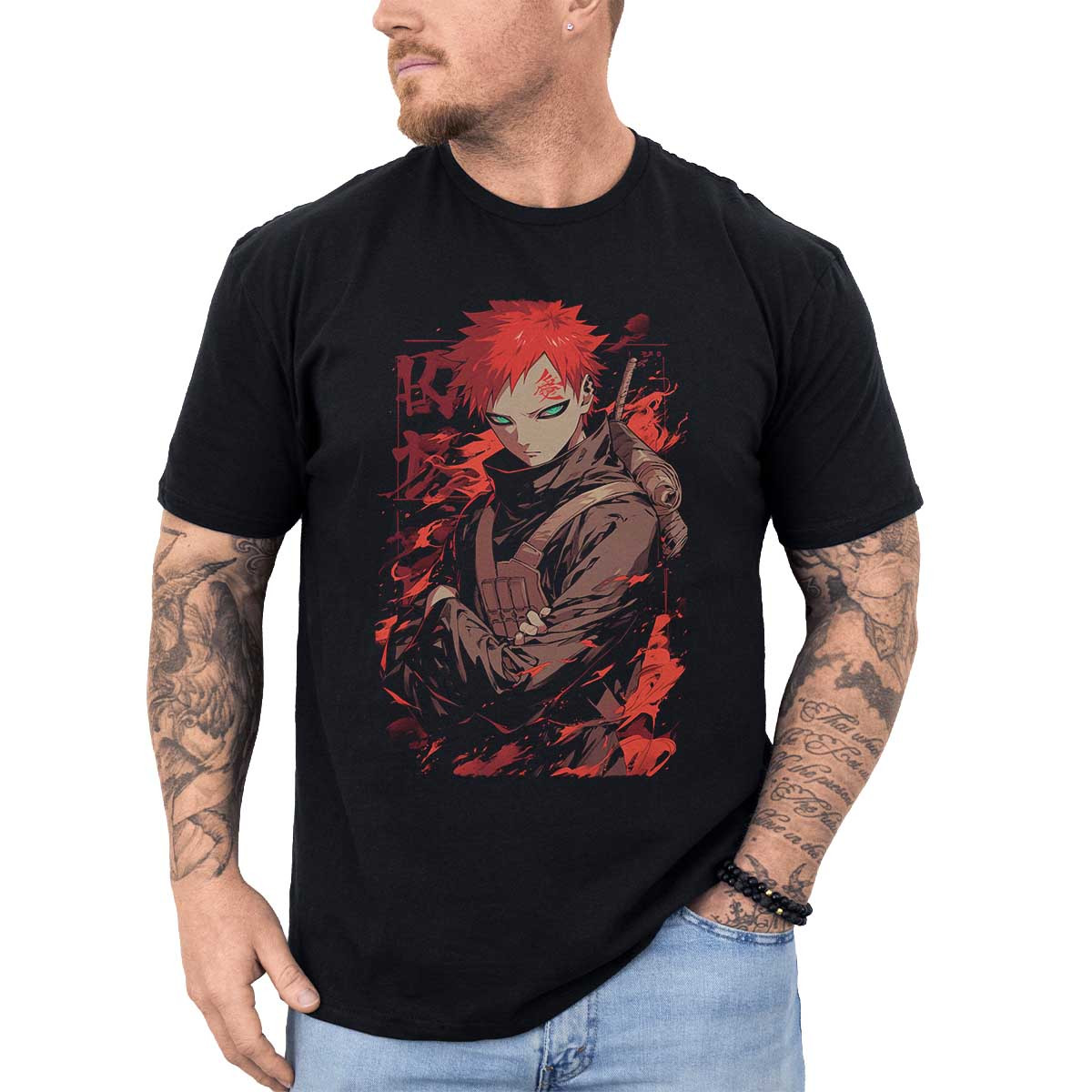 poleras-anime-algod-n-ninja-gaara-misterio-naruto-shippuden