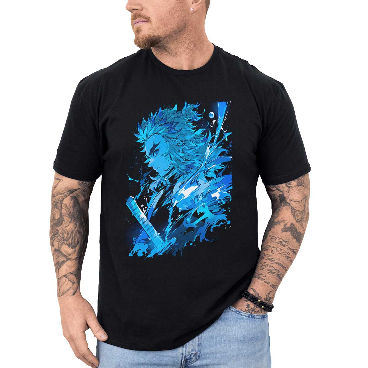 poleras-anime-dise-o-kyojuro-rengoku-en-demon-slayer