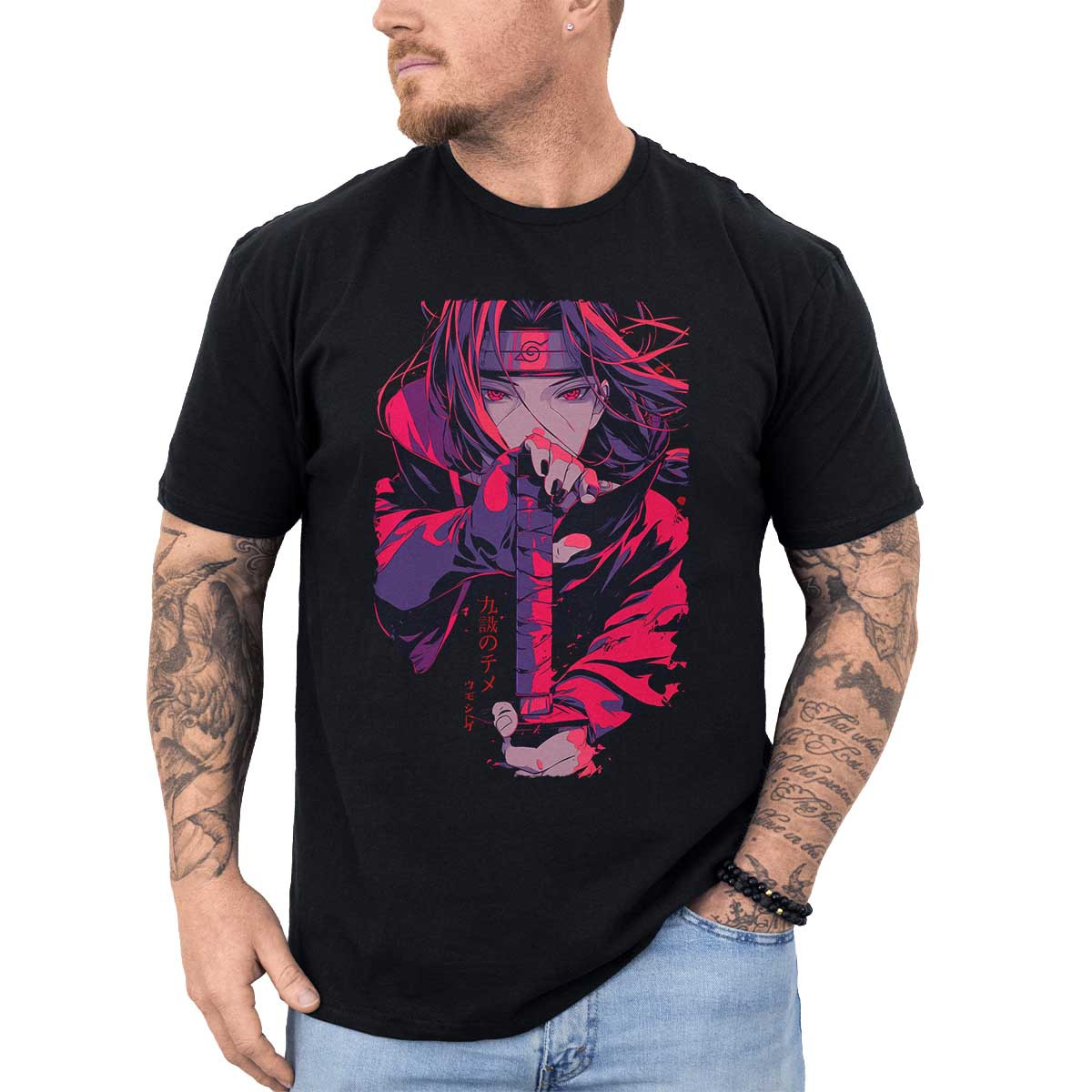 poleras-anime-estampada-frontal-taijutsu-itachi-uchiha-naruto