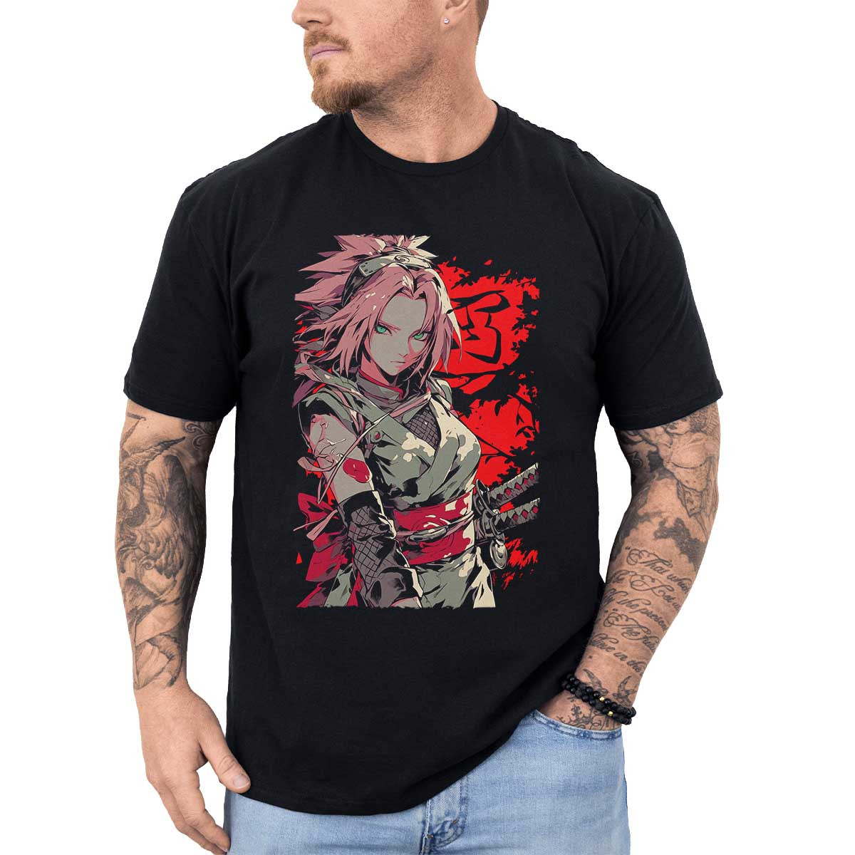 poleras-anime-taijutsu-sakura-haruno-naruto