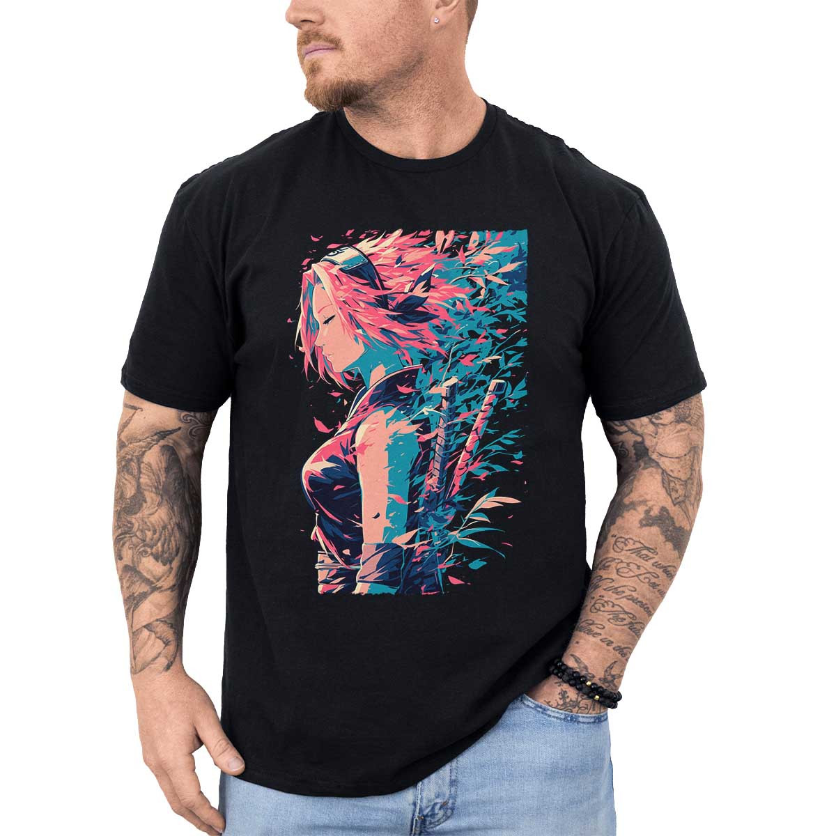poleras-anime-taijutsu-sakura-haruno-ninjutsu-naruto