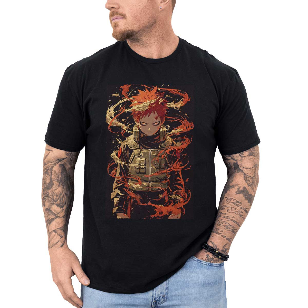 poleras-hombre-anime-gaara-jutsu-taijutsu-dise-o-anime