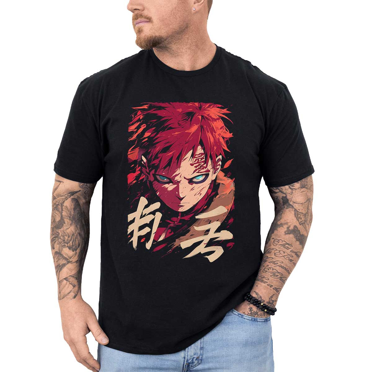 poleras-hombre-anime-gaara-kunai-estilo-tinta-naruto