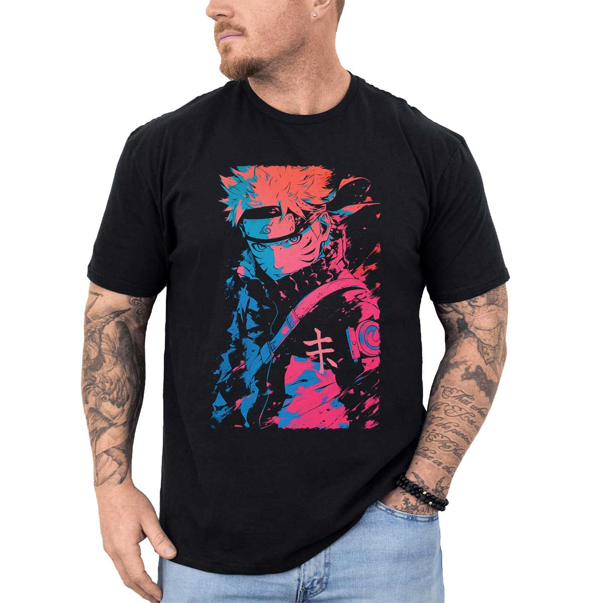 poleras-hombre-anime-genjutsu-estampado-naruto-shippuden-negra