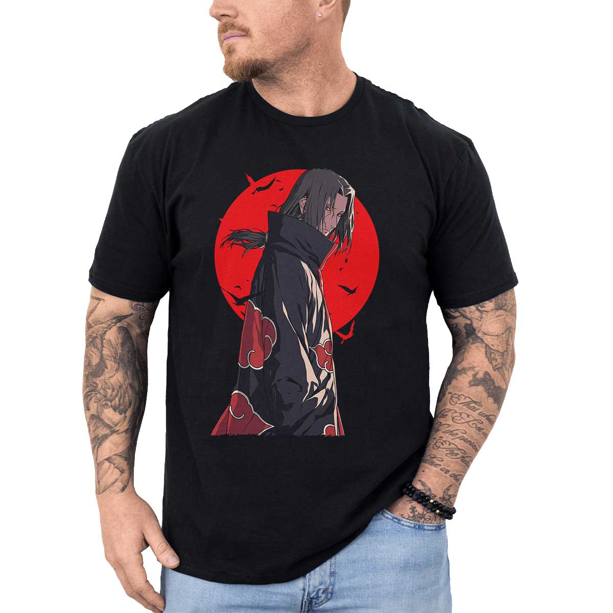 poleras-hombre-anime-kunai-itachi-uchiha-taijutsu-naruto