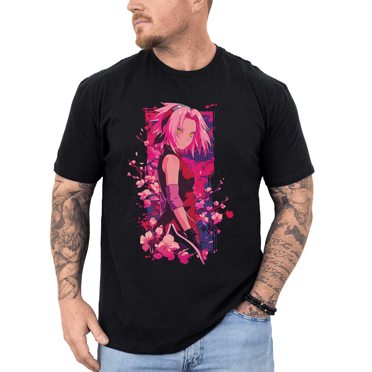 poleras-hombre-anime-sakura-haruno-dise-o-cerezo-