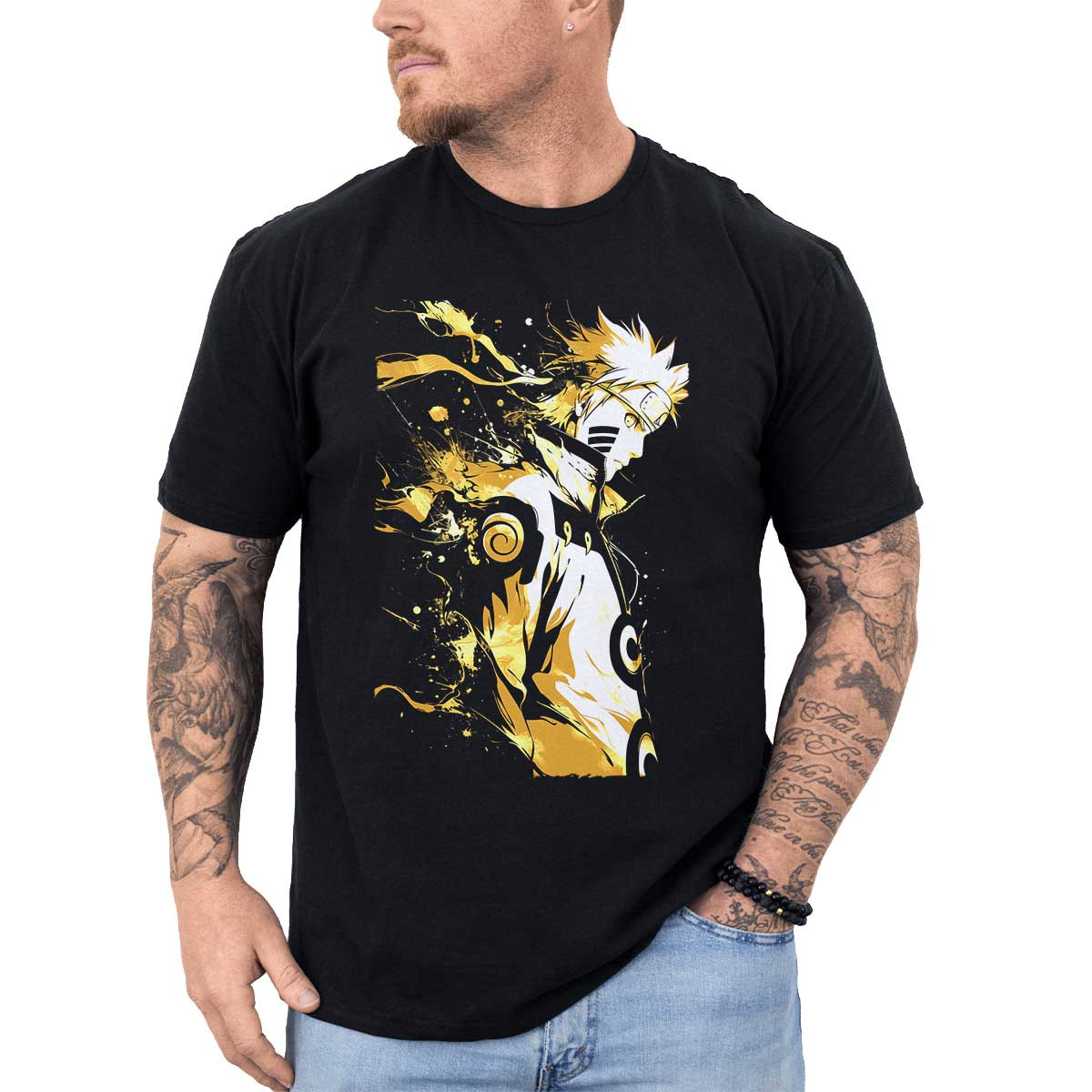 poleras-hombre-anime-taijutsu-naruto-shippuden-negra