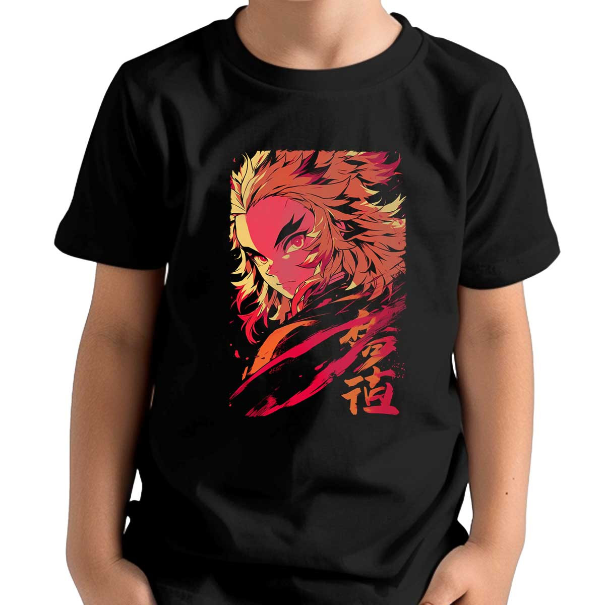 poleras-manga-corta-dise-o-kyojuro-rengoku-face-closeup