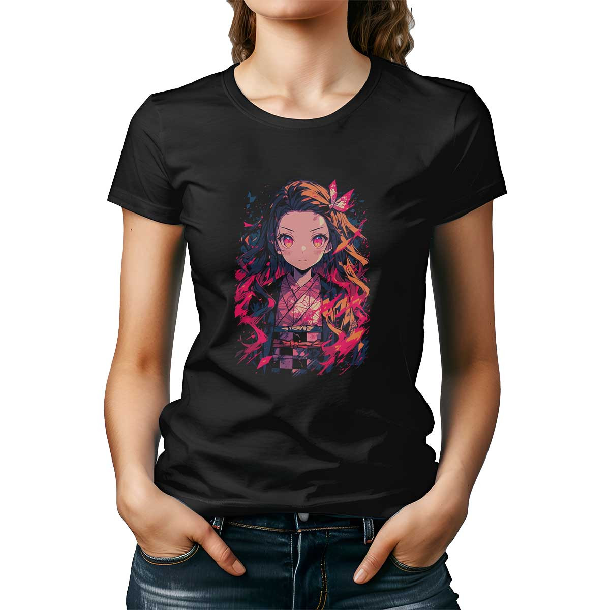 poleras-mujer-dise-o-urbano-estampado-nezuko-kamado-demon-slayer