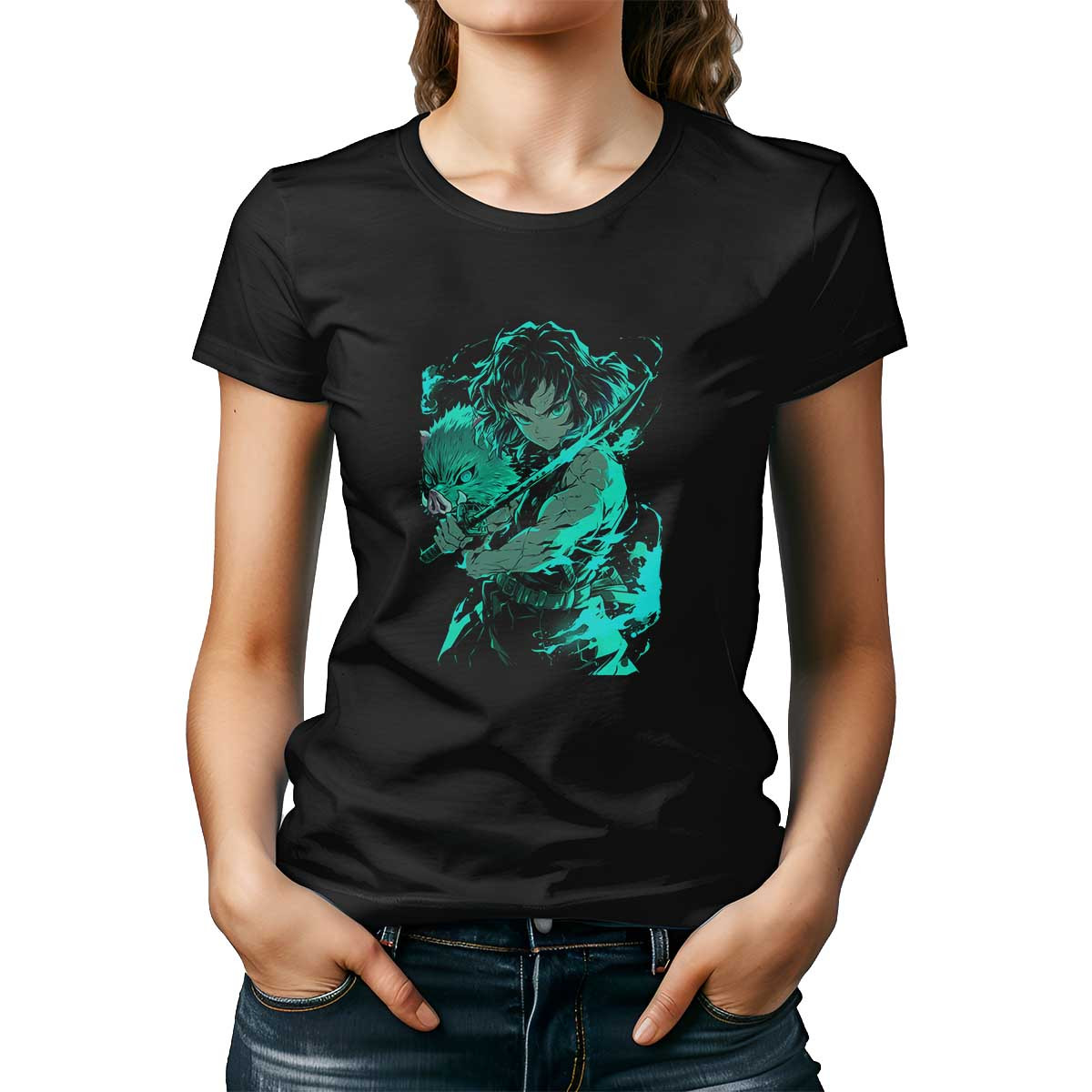 poleras-mujer-manga-corta-exuberantes-inosuke-hashibira-full-power