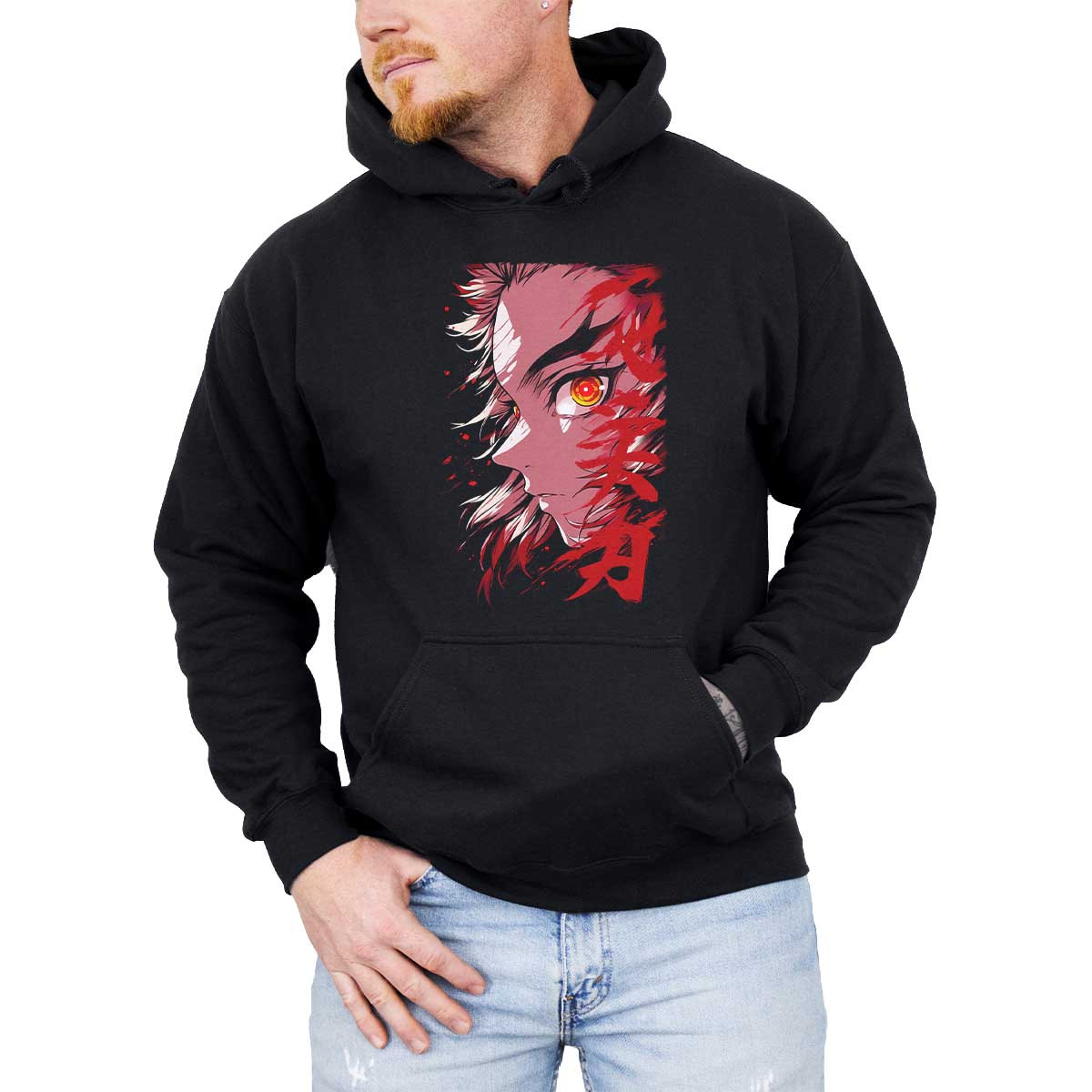 poleron-anime-dise-o-kyojuro-rengoku-ojos-detalle