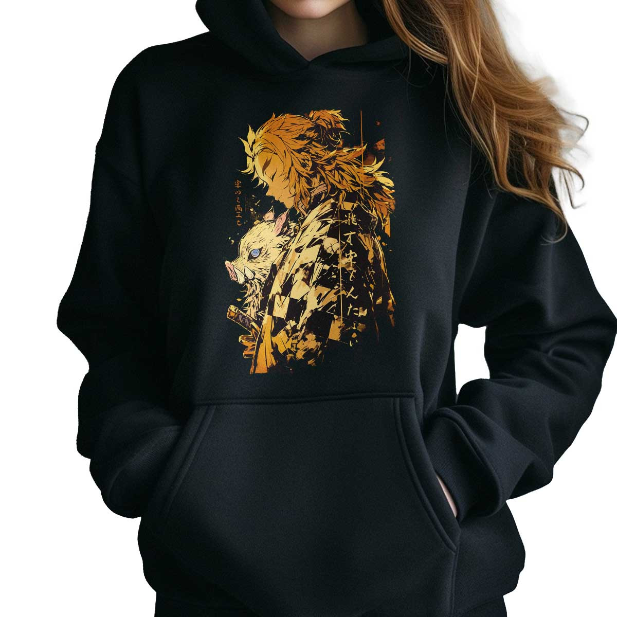 poleron-anime-estampada-frontal-pop-art-dise-o-inosuke-hashibira-y-tanjiro-kamado