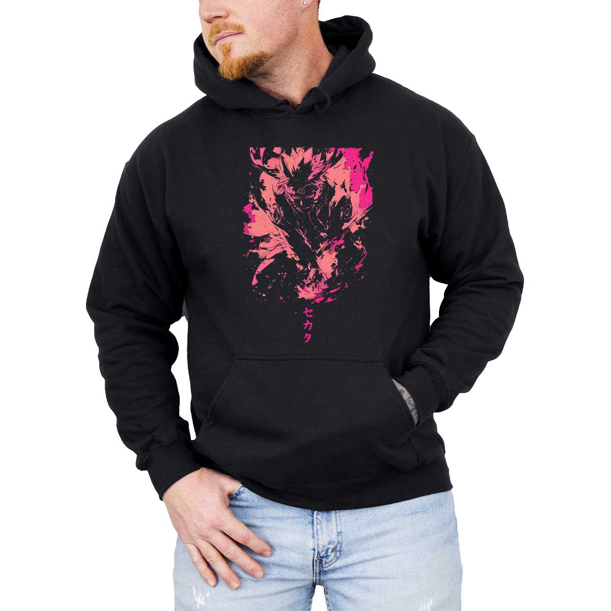 poleron-anime-hombre-negro-taijutsu-naruto-uzumaki-sennin