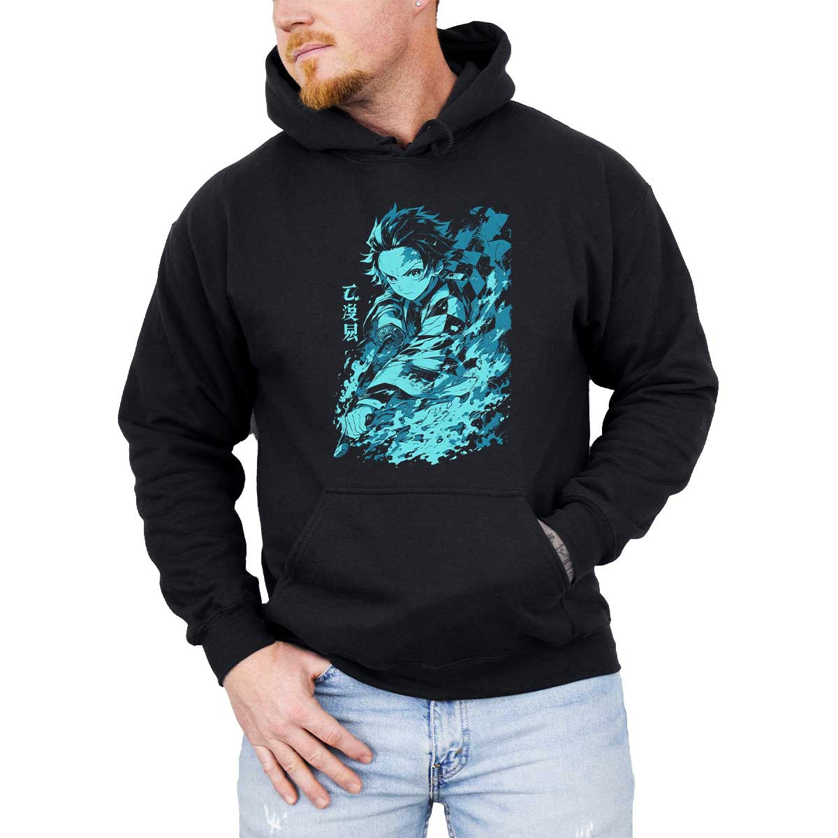 poleron-anime-hombre-tanjiro-kamado-demon-slayer