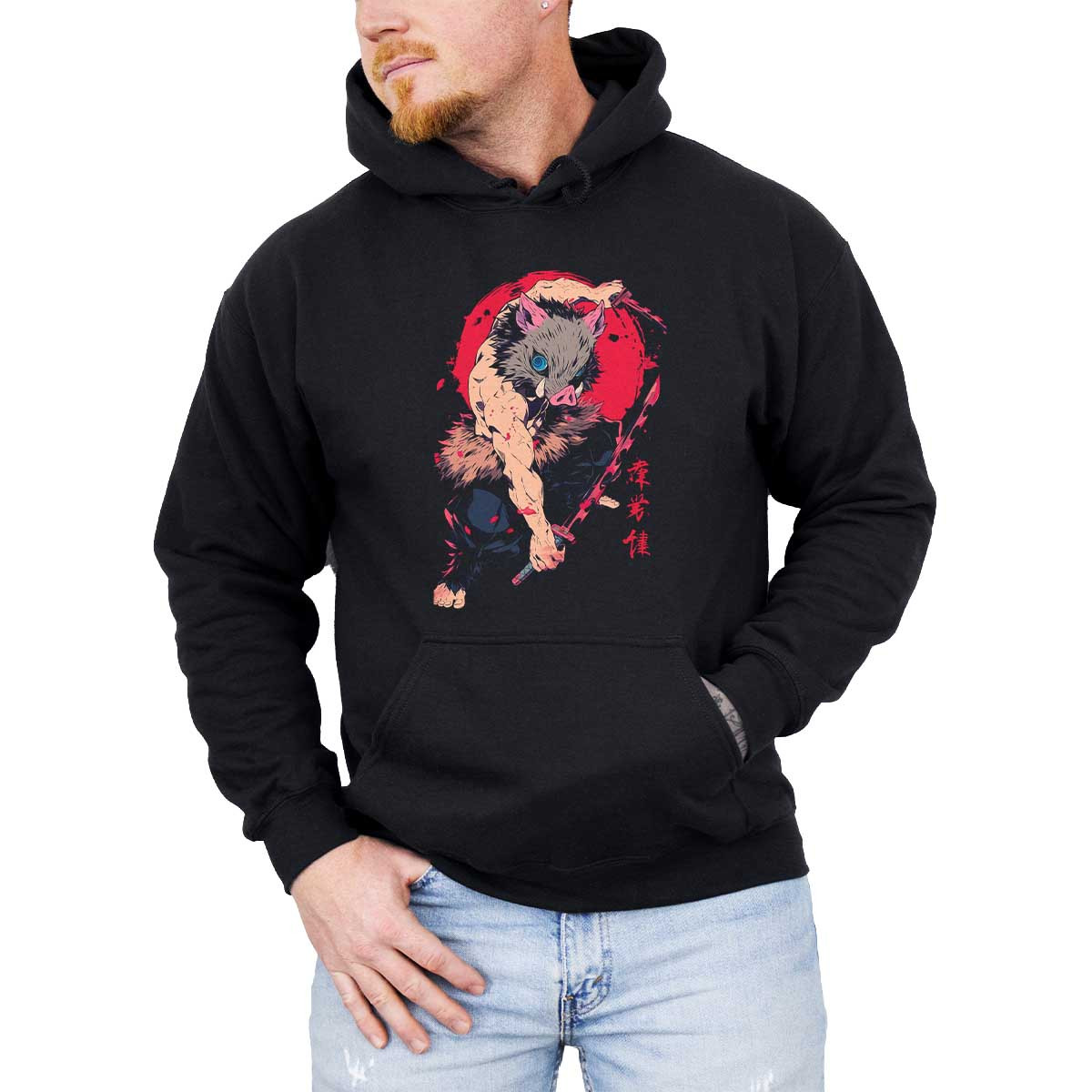 poleron-anime-inosuke-hashibira-demon-slayer