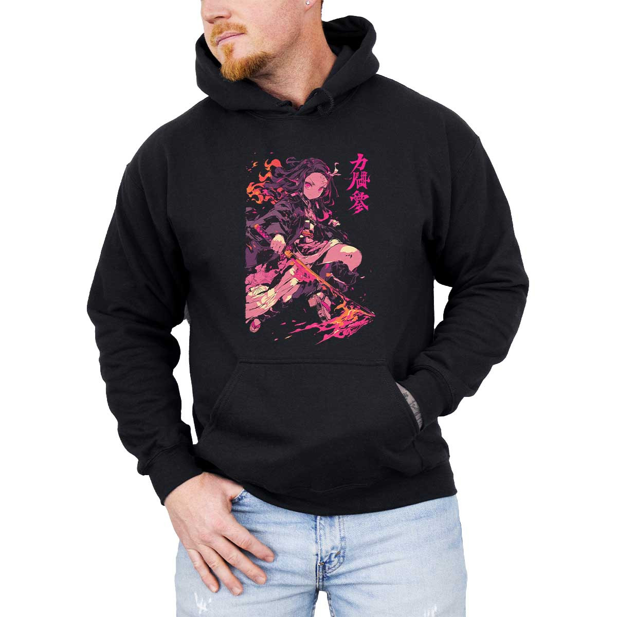 poleron-anime-nezuko-kamado-demon-slayer