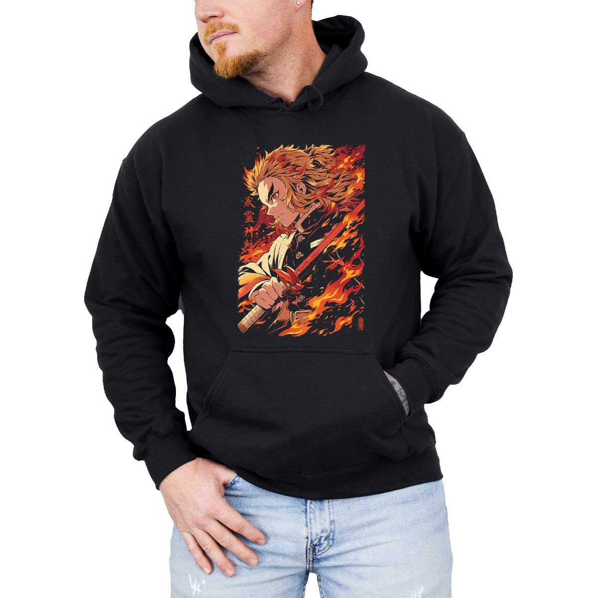 polerones-anime-design-kyojuro-rengoku-flames-creatividad-en-polerones-anime