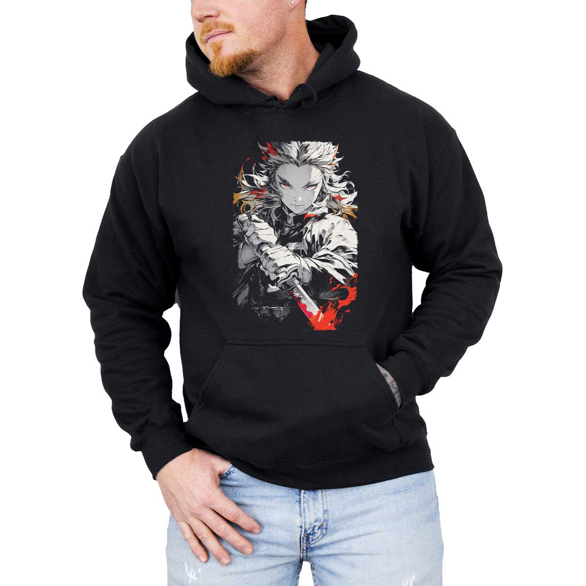 polerones-anime-hombre-estilo-kyojuro-rengoku