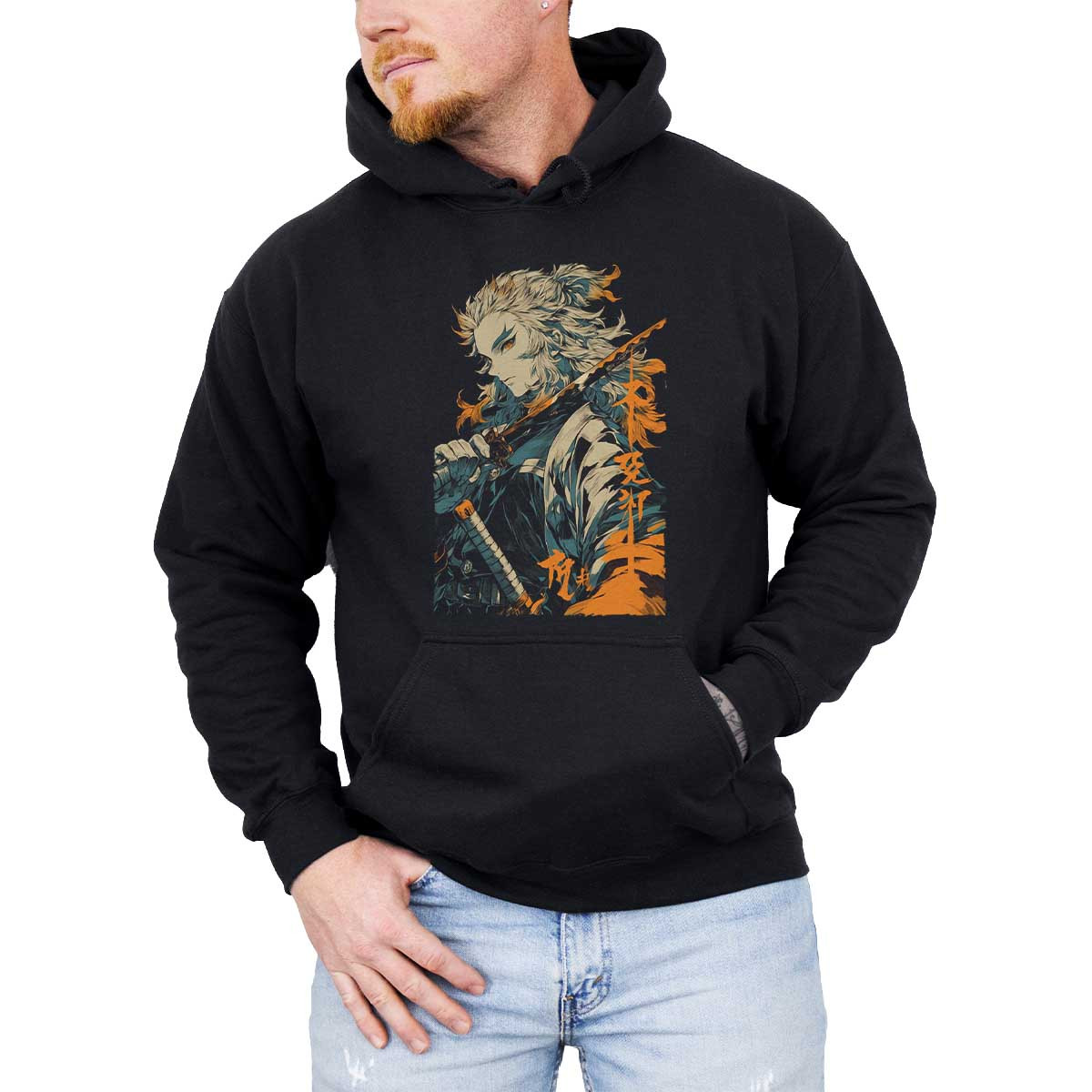 polerones-anime-hombre-estilo-respiro-kyojuro-rengoku