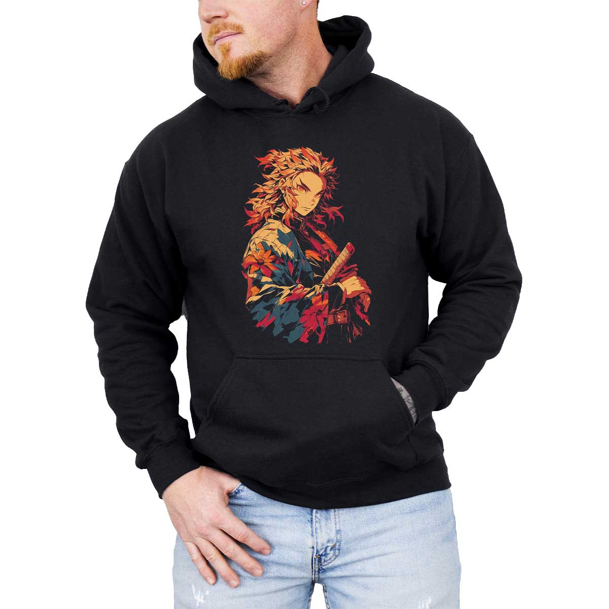polerones-anime-kyojuro-rengoku-friendly-demon