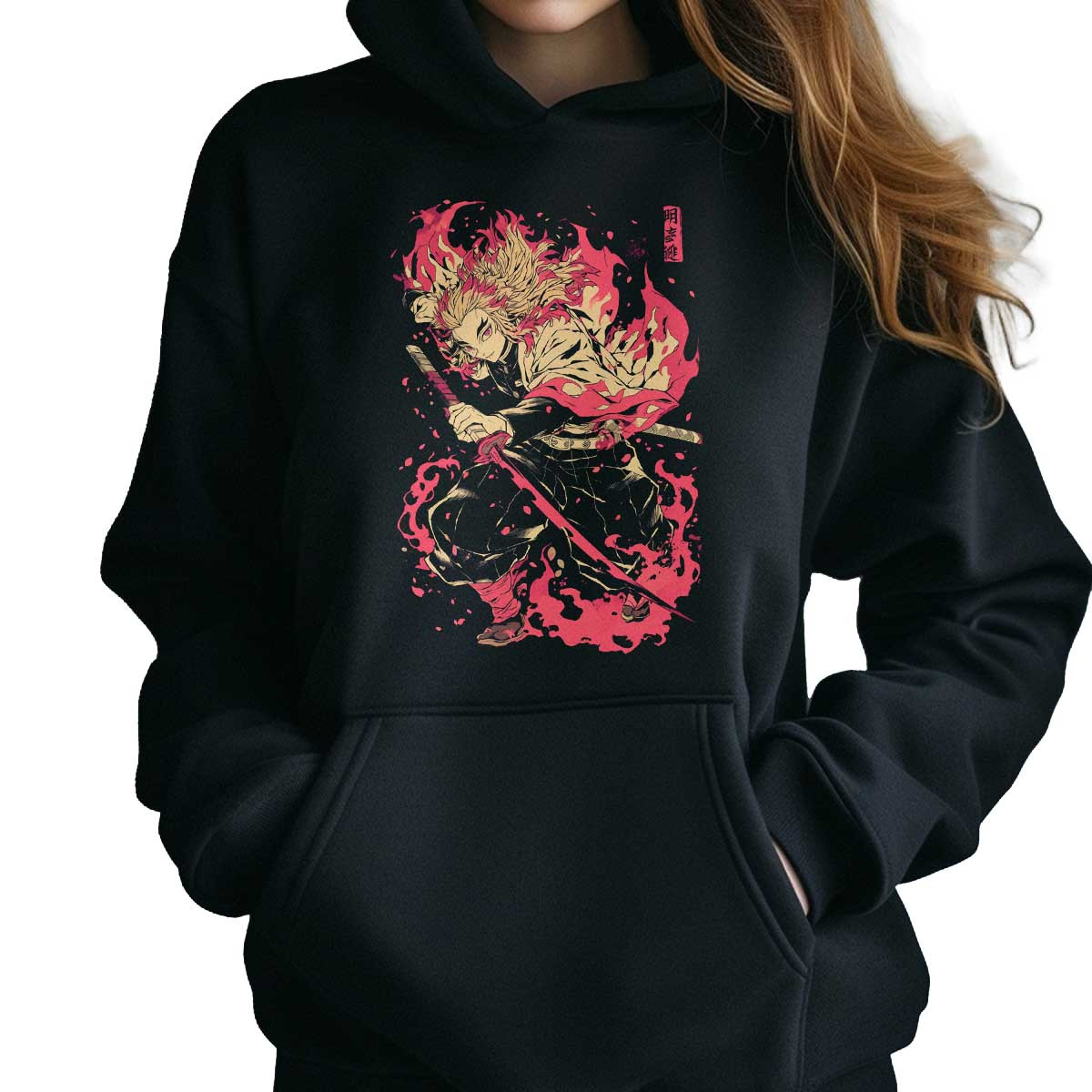 polerones-anime-mujer-con-capucha-tengen-uzui-demon-slayer