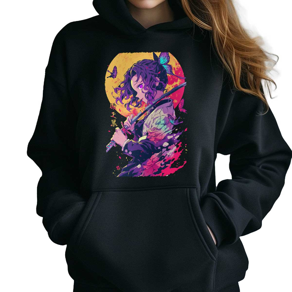 polerones-anime-mujer-design-shinobu-kocho-y-luna-demon-aca