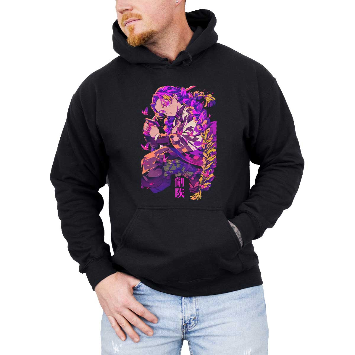 polerones-anime-negro-lineales-con-dise-o-mitsuri-kanroji