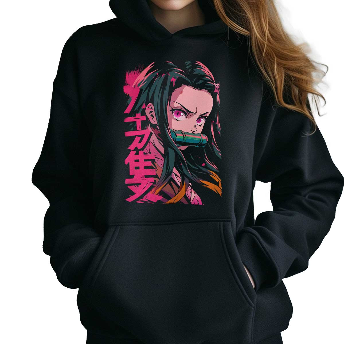polerones-anime-nezuko-kamado-face-closeup