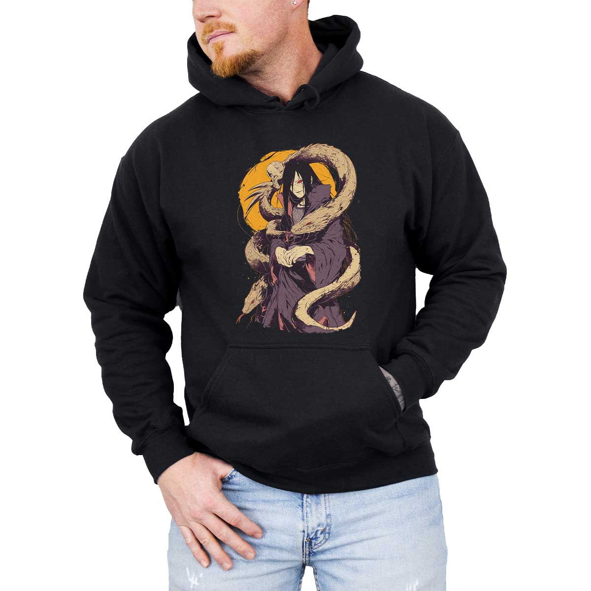 polerones-anime-orochimaru-design-alta-calidad