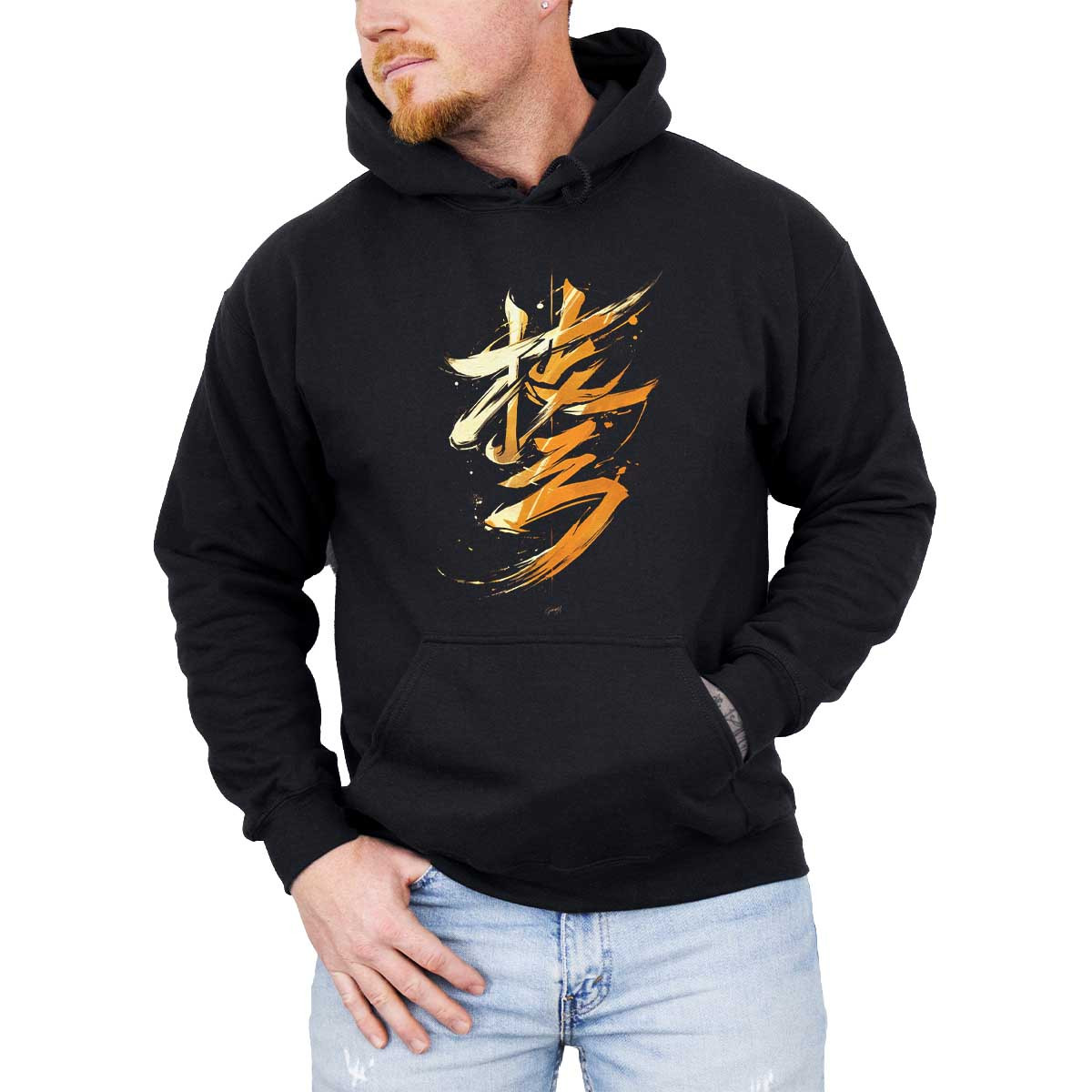 canguro-anime-hombre-manga-corta-composici-n-din-mica-freezer-con-caligraf-a-japonesa-transparente
