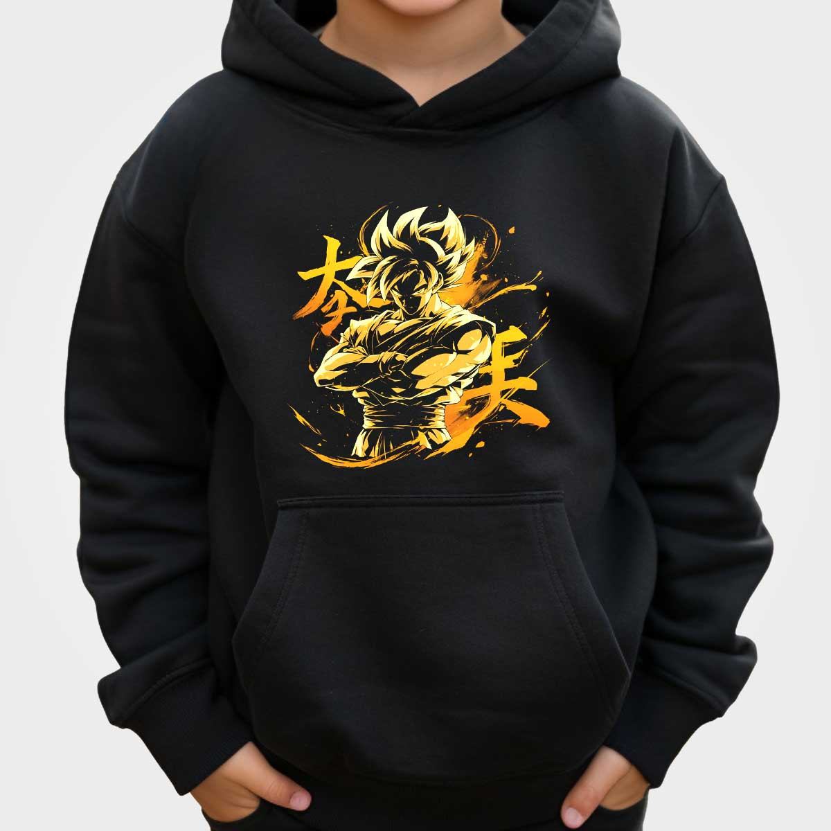 canguro-anime-manga-goku-con-aura-dorada-y-brillante-en-colores-mbar