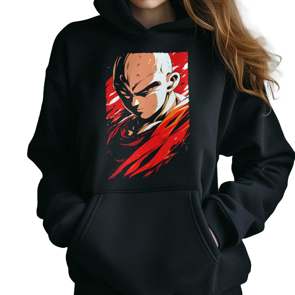 canguro-anime-mujer-en-primer-plano-rostro-krillin-en-escarlata-con-colores-vibrantes