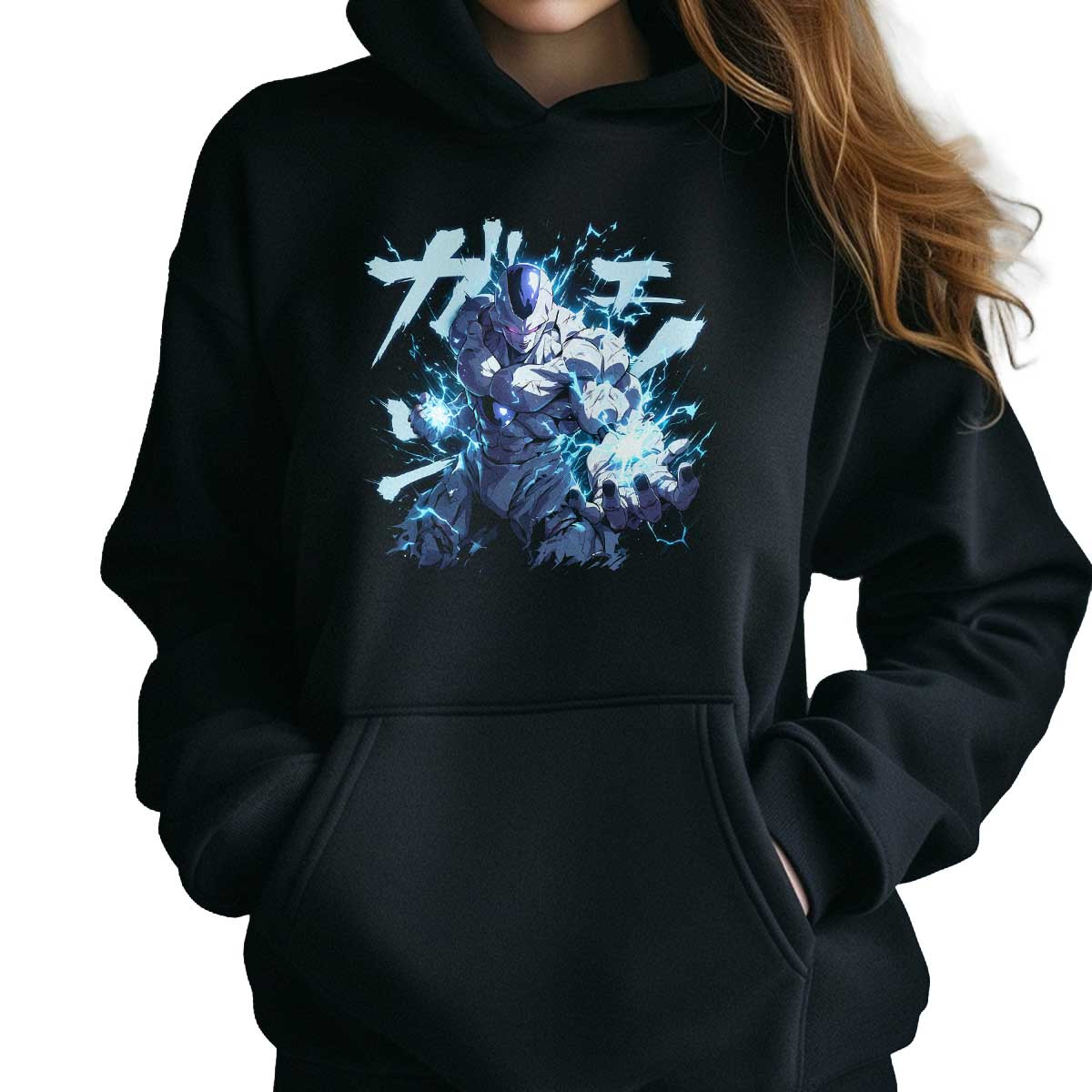canguro-anime-mujer-estampada-frontal-para-la-batalla-en-radiant