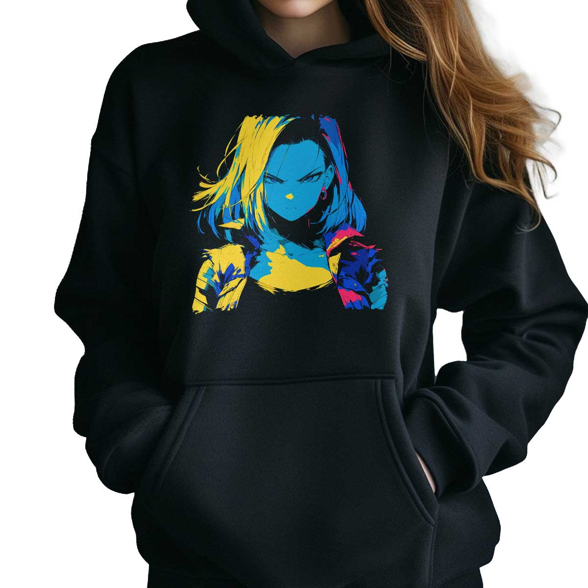 canguro-anime-mujer-intenso-android-18-en-colores-canario-y-cer-leo