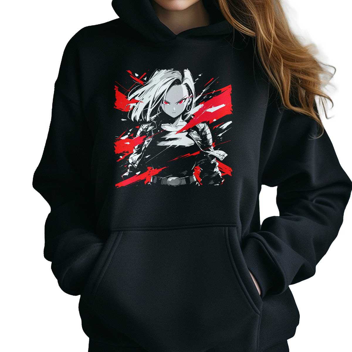 canguro-anime-mujer-suave-contraste-android-18-en-alabastro-y-granate